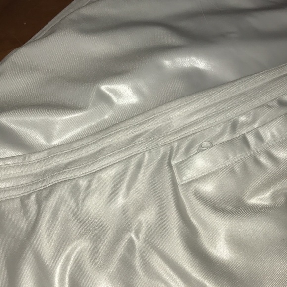 Adidas Chile 62 Ultra Wide Leg Pants White On White NWT - Picture 11 of 12